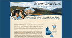 Desktop Screenshot of northernpeninsula.ca